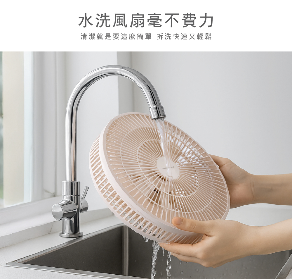 【NICONICO】快易拆智能DC風扇NI-DC2524