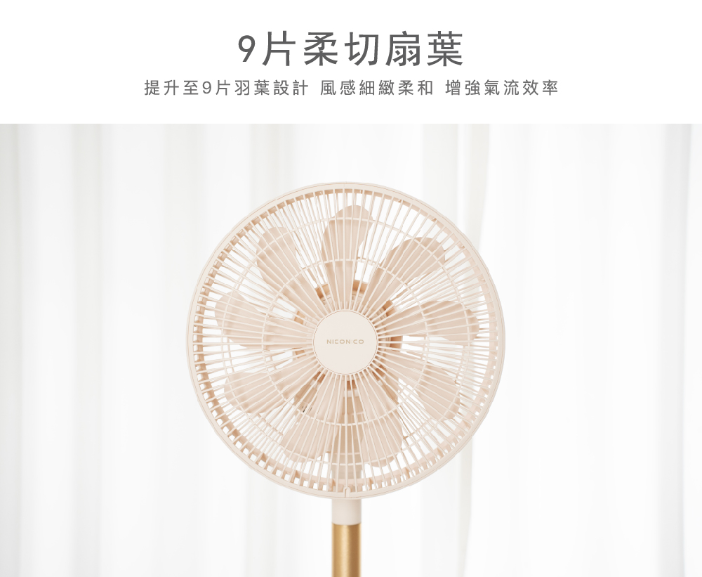 【NICONICO】快易拆智能DC風扇NI-DC2524