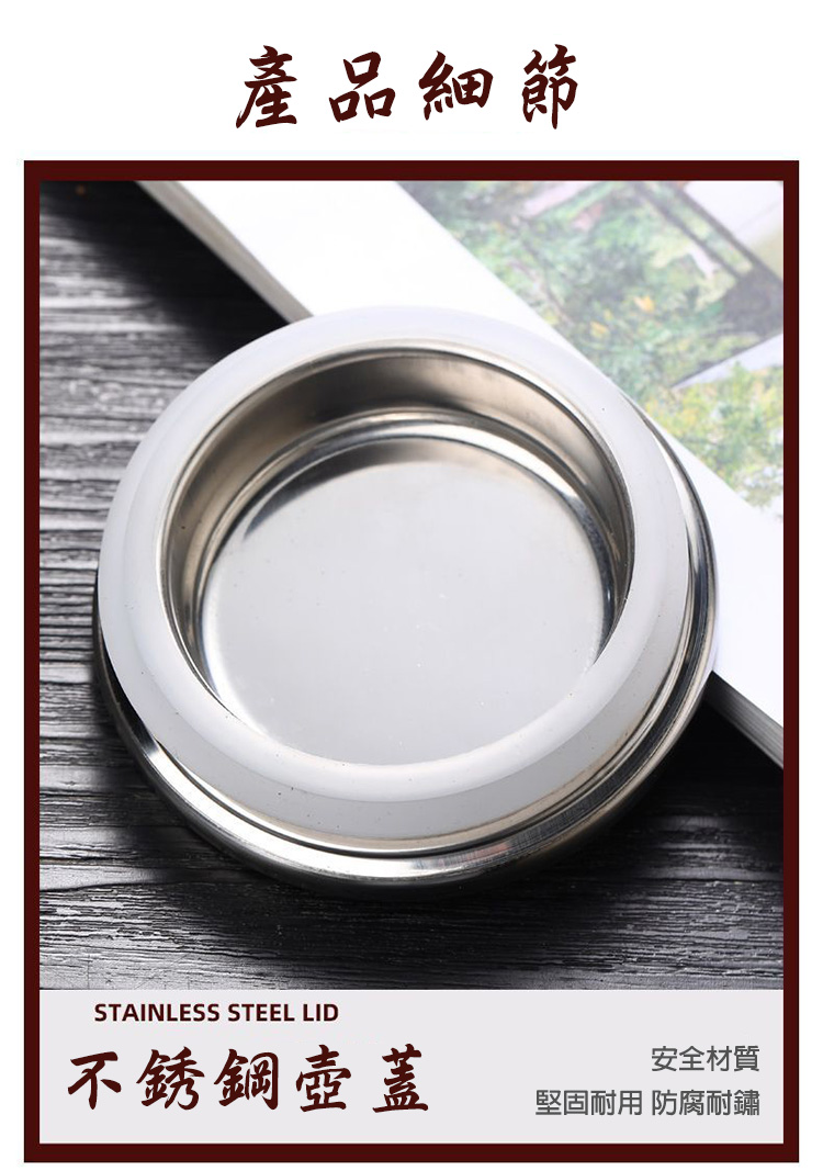 透黑冷水壺耐熱高溫玻璃泡茶壺1800ml