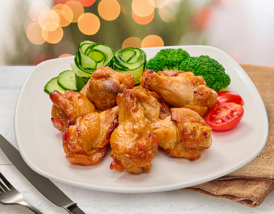 (生活獨家)紅龍下酒菜組合(塔香+香檸蜜汁烤翅腿系列)