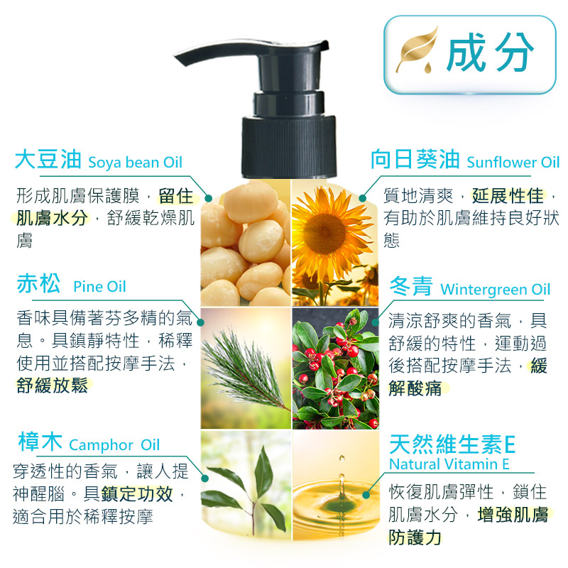 【ANDZEN安得仁】 明星組(按摩油+複方精油)