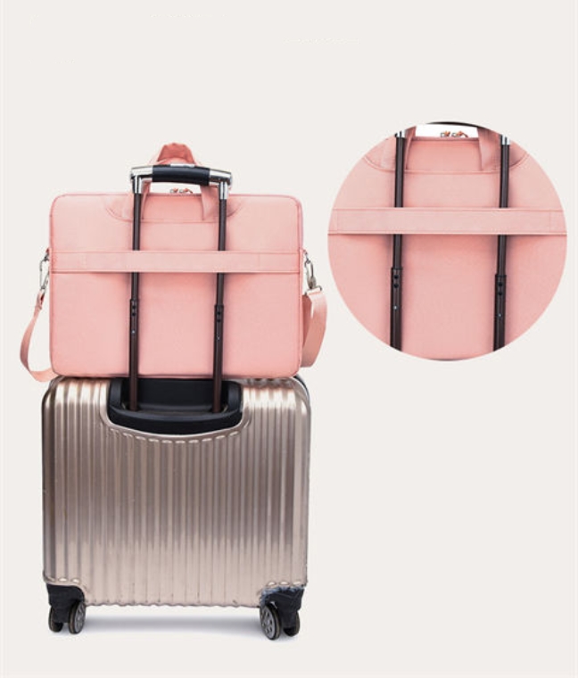 熱銷耐用行李箱拉桿可用防潑水手提筆記本電腦 筆電 平板 電腦包 公事包 