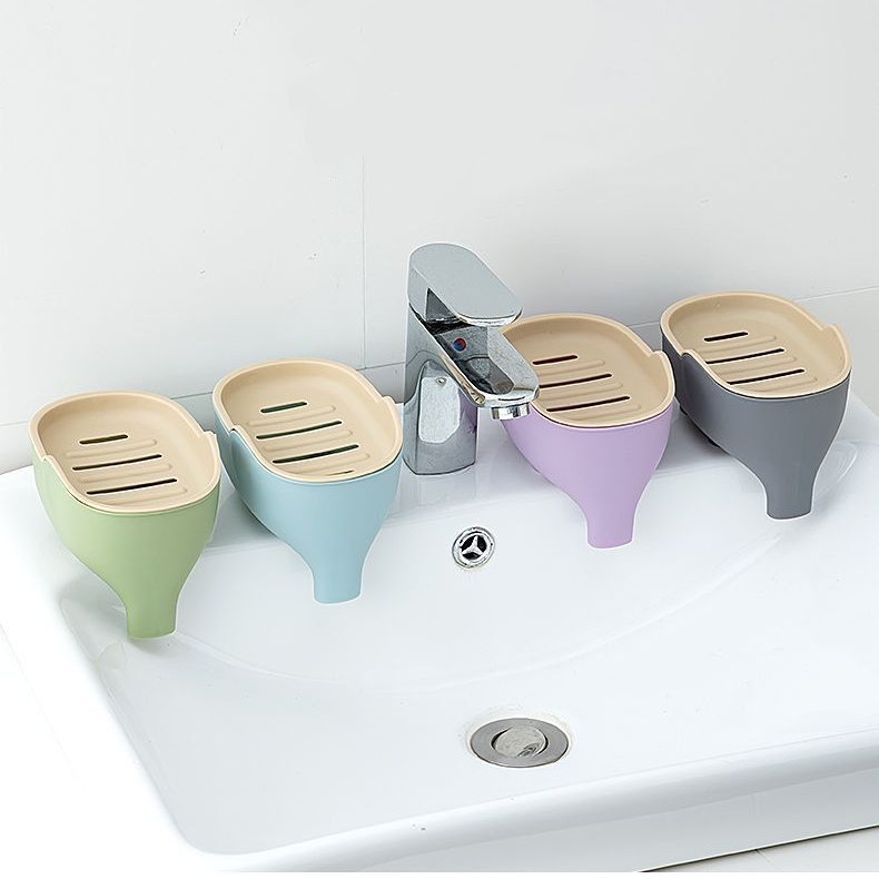 瀝水萌造型香皂盒攜帶旅行香皂盒