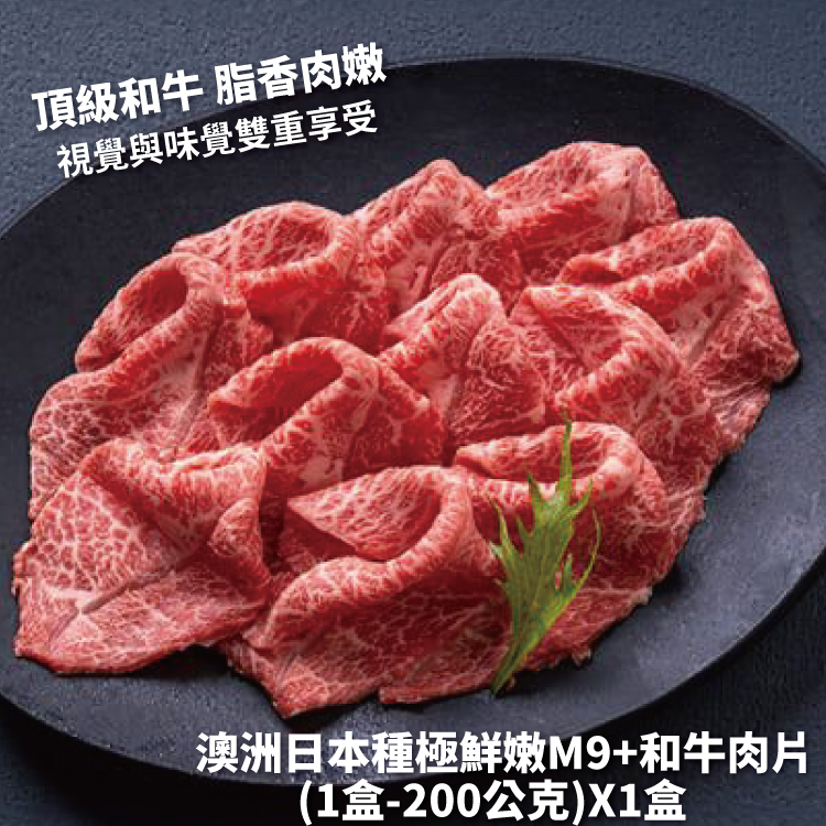 【勝崎生鮮】和牛全牛肉片燒烤6件組(1200公克/6包)~最懂你想大口吃肉的全牛肉食組合!