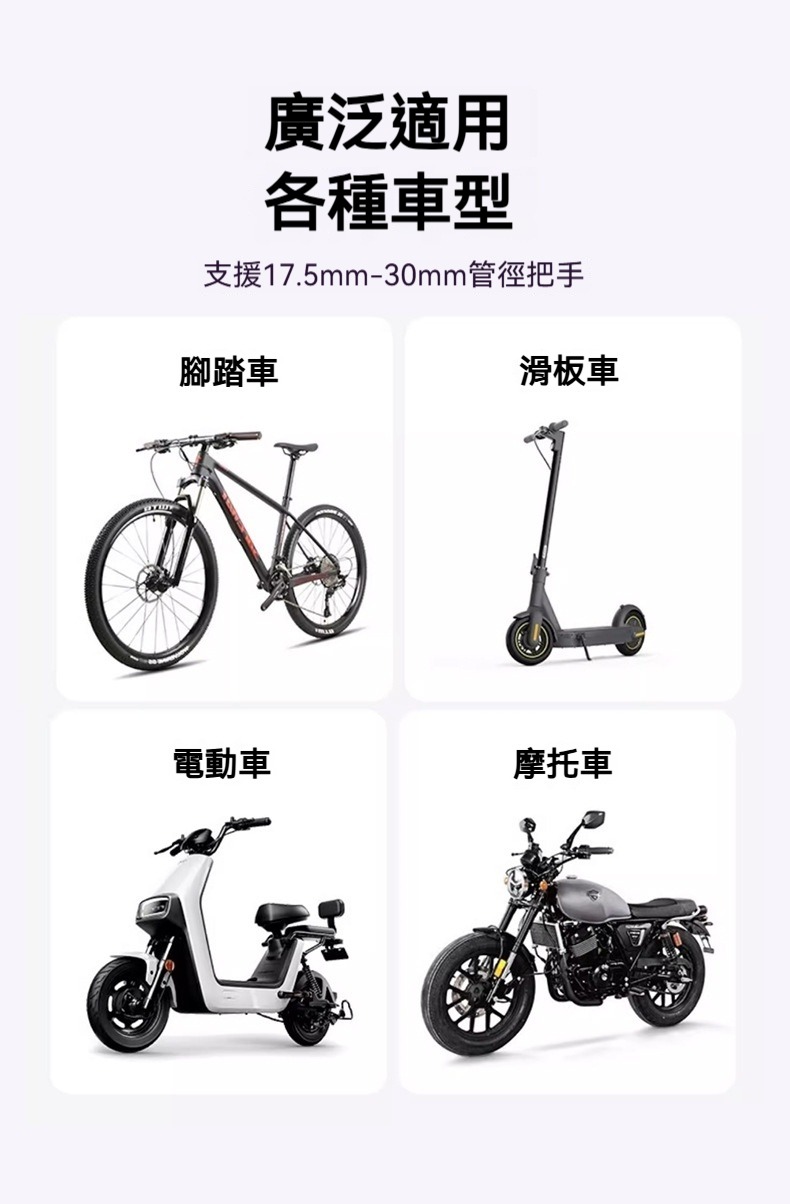 手把款不擋鏡頭減震手機支架 導航 拍照 綠影 行車紀錄