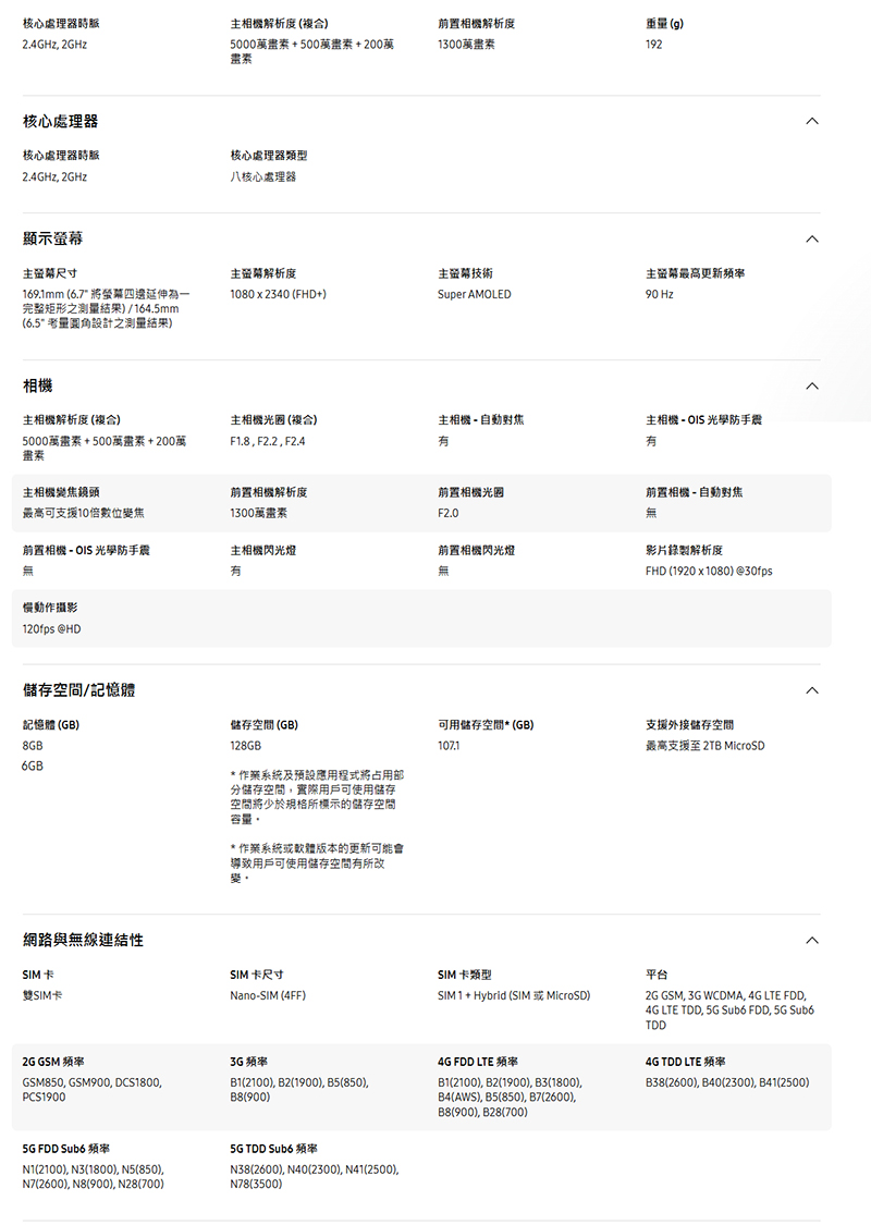 Samsung Galaxy A17 5G 6.7吋 智慧手機-贈空壓殼+鋼化保貼+25W雙孔快充頭+掛繩+韓版包+指環支架+噴劑