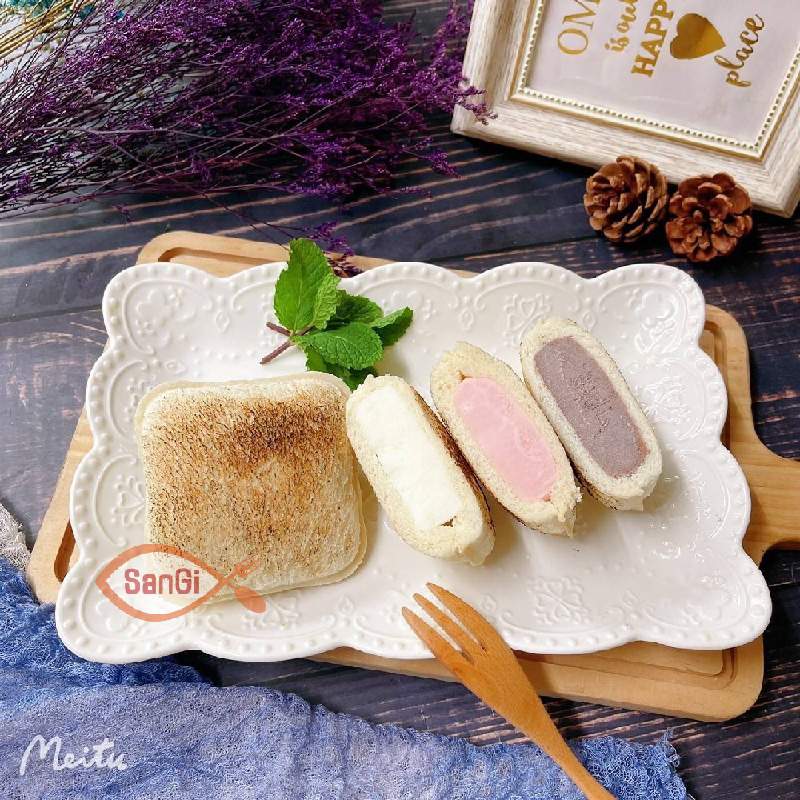 【賣魚的家】 冰火雙重奏香烤冰淇淋