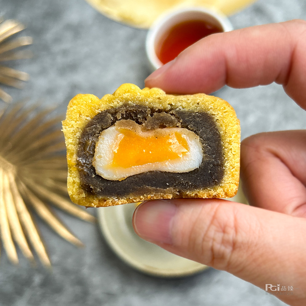 【美金榮】流芯奶皇茶香月餅(雪釀紅烏龍)