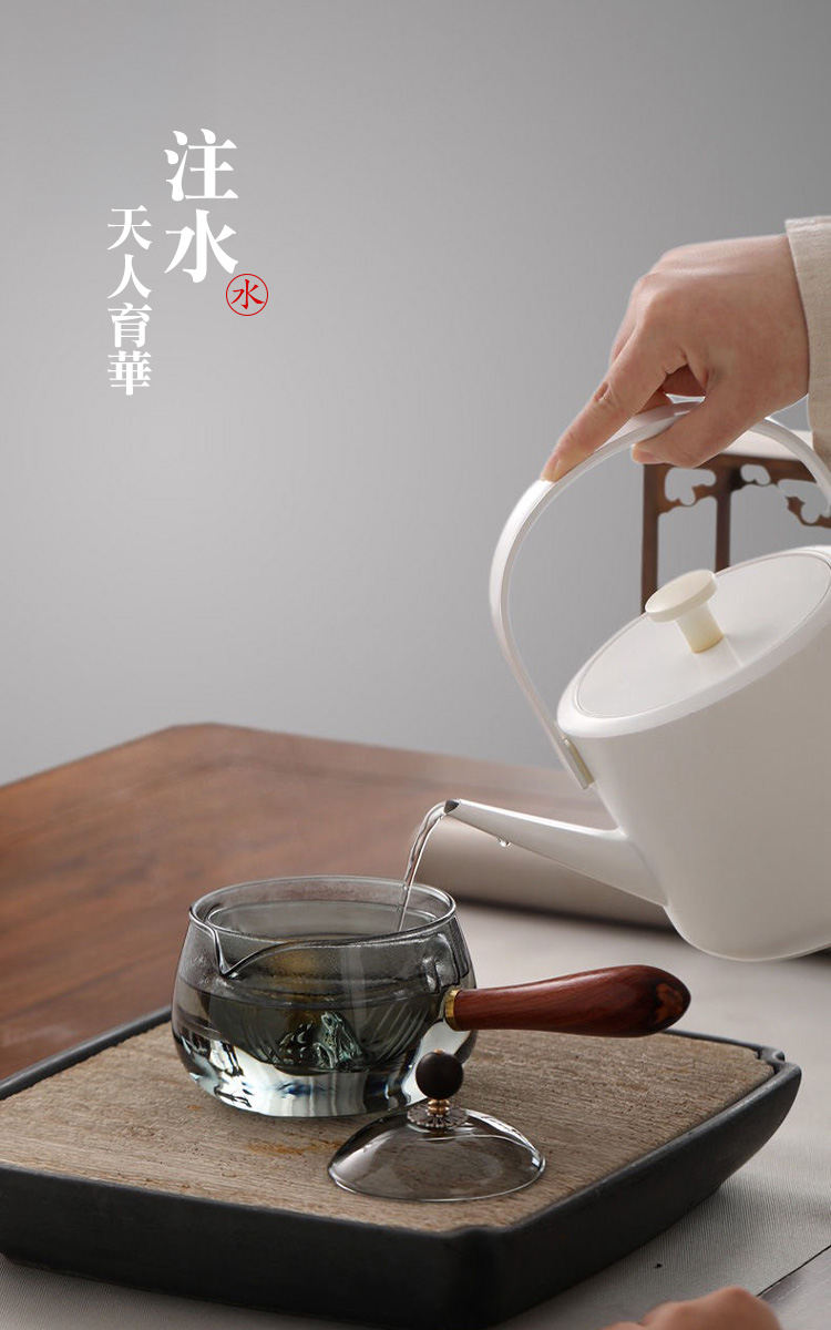 360度耐熱旋轉逍遙泡茶壺套組 500ml