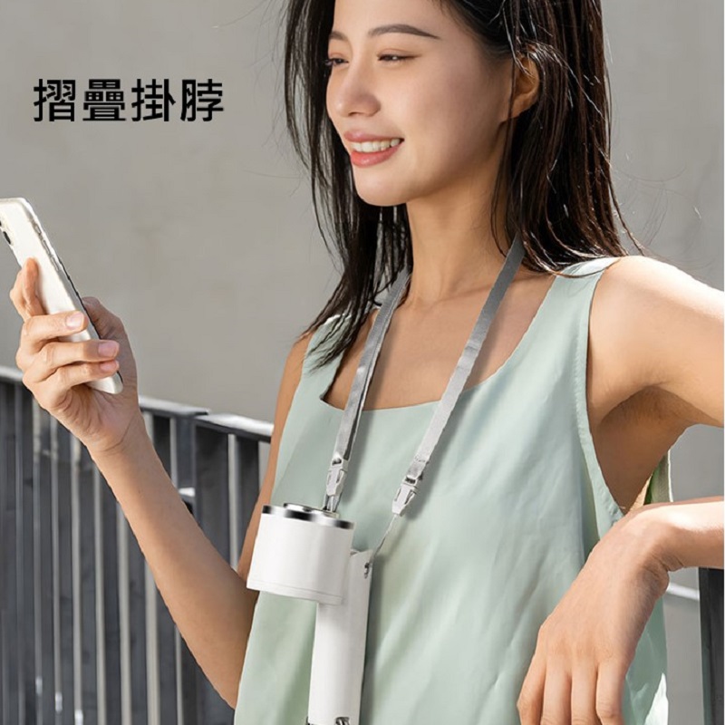 掛脖摺疊製冷冰敷風扇