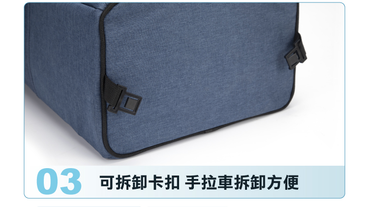 【ANDYMAY2】奈拉拉桿防水保溫折疊購物車-4輪-旅行款(OH-Q331)