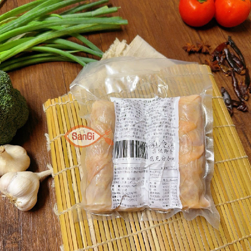 【賣魚的家】多汁鮮嫩雞腿捲(400g±3%/4條/包)