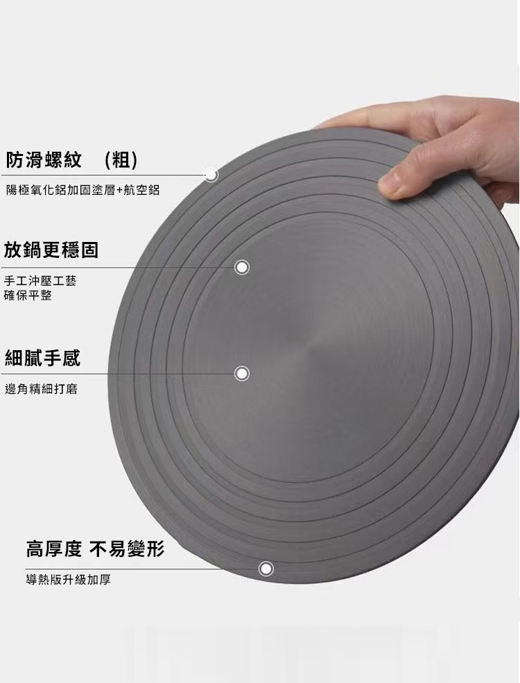 多功能快速導熱解凍盤28cm