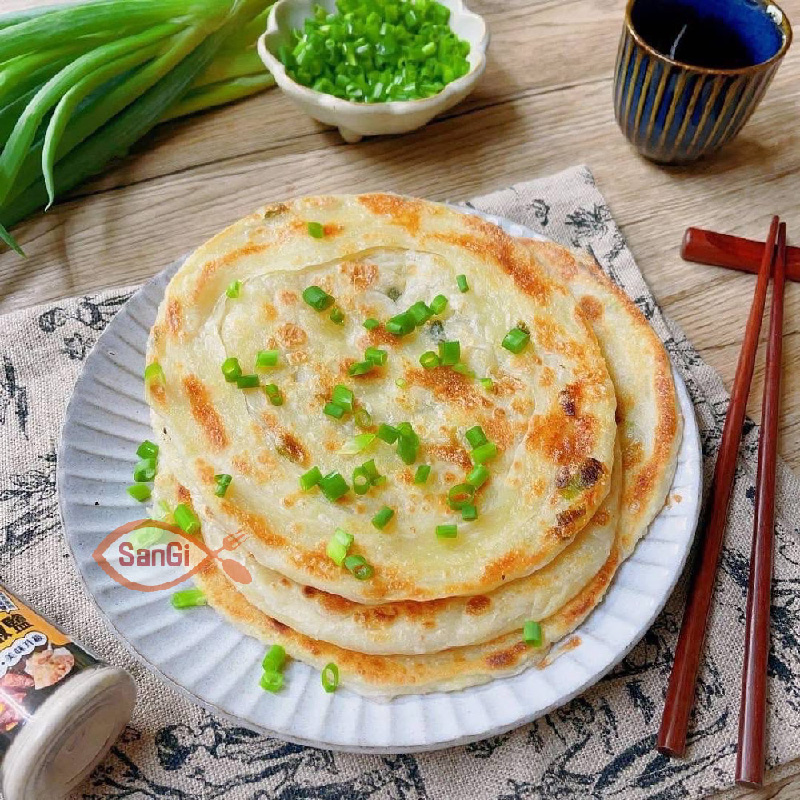 【賣魚的家】香Q蔥油餅(600g/5片包)