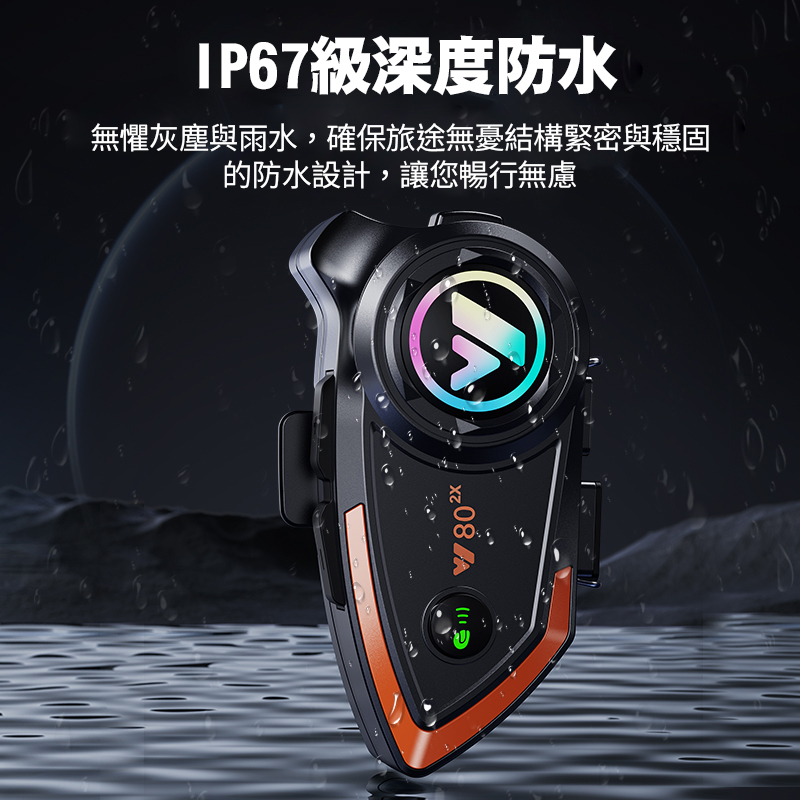 Y80安全帽藍牙耳機