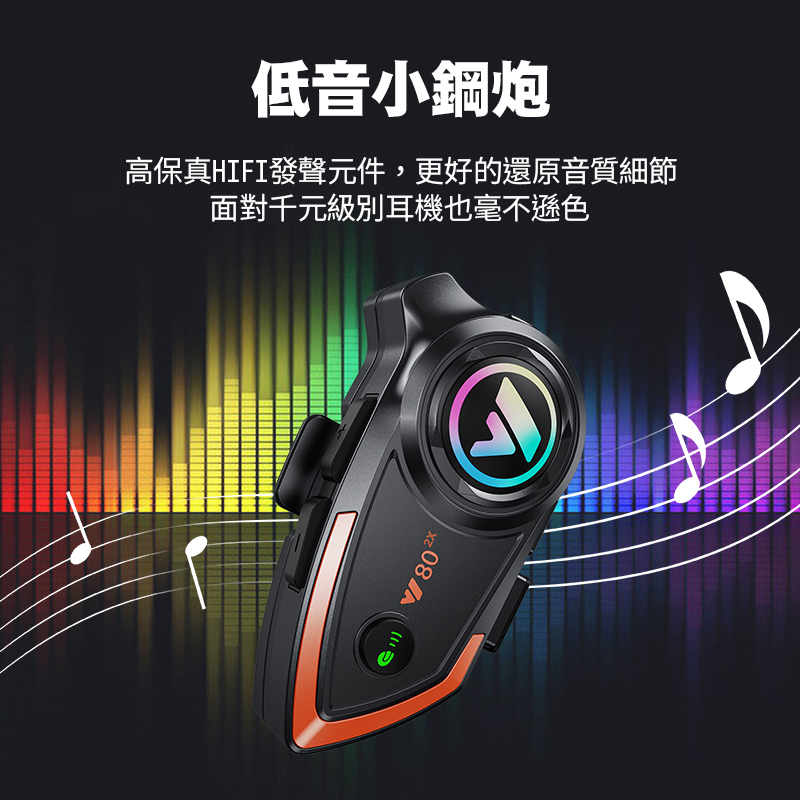 Y80安全帽藍牙耳機