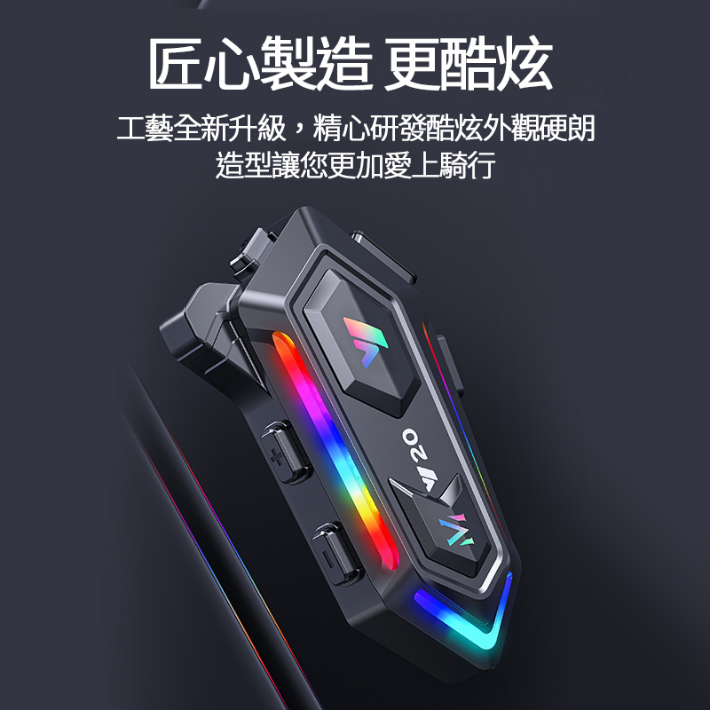 Y20 安全帽藍牙5.3耳機