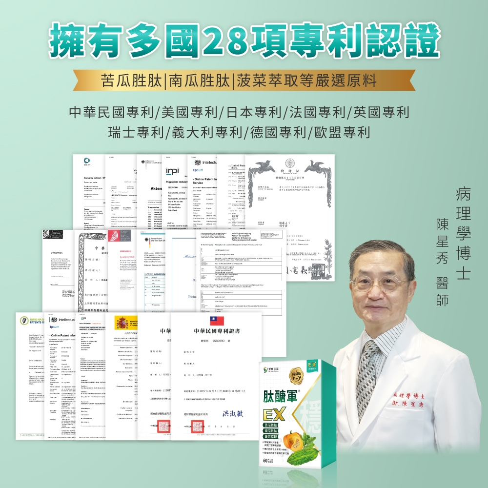 肽醣軍®EX升級版 複方膠囊