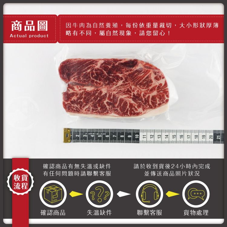 【勝崎生鮮】美國PRIME濕式熟成嫩肩牛排120g~最高品級保證,柔嫩爆汁風味