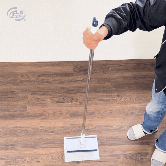 髒會滅不沾手夾布拖把