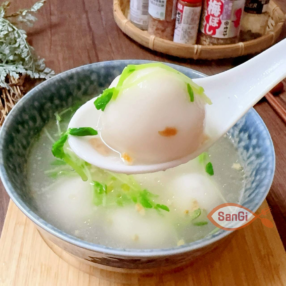 【賣魚的家】內埔老街客家鹹湯圓(8顆/盒)  