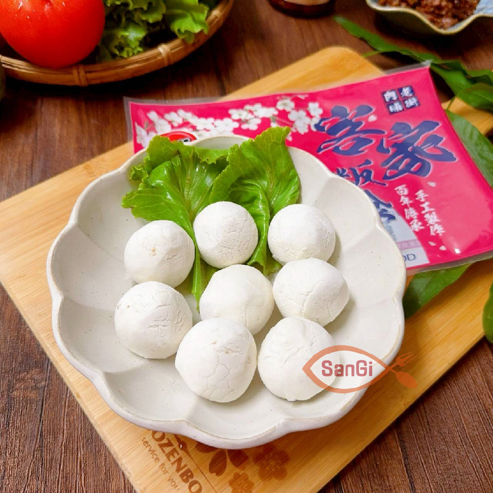 【賣魚的家】內埔老街客家鹹湯圓(8顆/盒)  