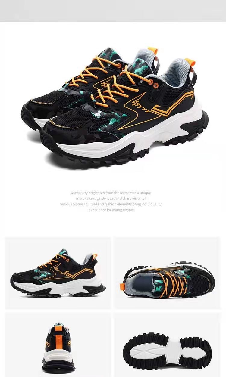 極限老爹鞋透氣百搭搭男休閒鞋