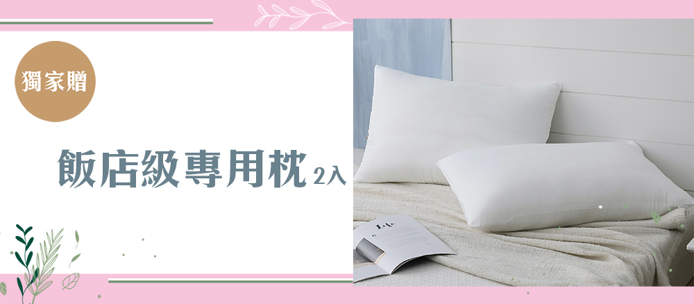 (20250910 更改贈品圖)【BEST】100%純手工頂級長纖蠶絲被 贈飯店級專用枕 2入