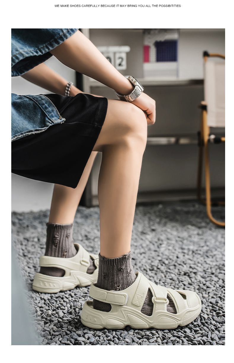 沙灘日常戶外防滑耐磨休閒涉水鞋涼鞋