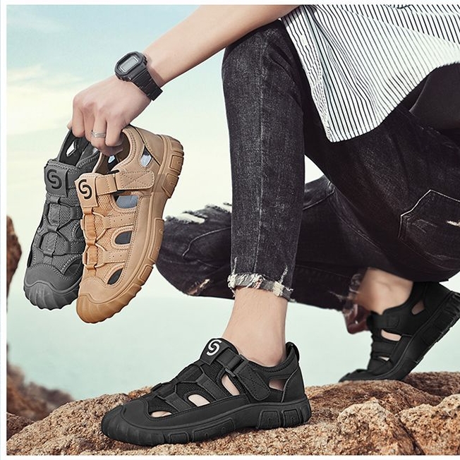 沙灘日常戶外防滑耐磨休閒涉水鞋涼鞋