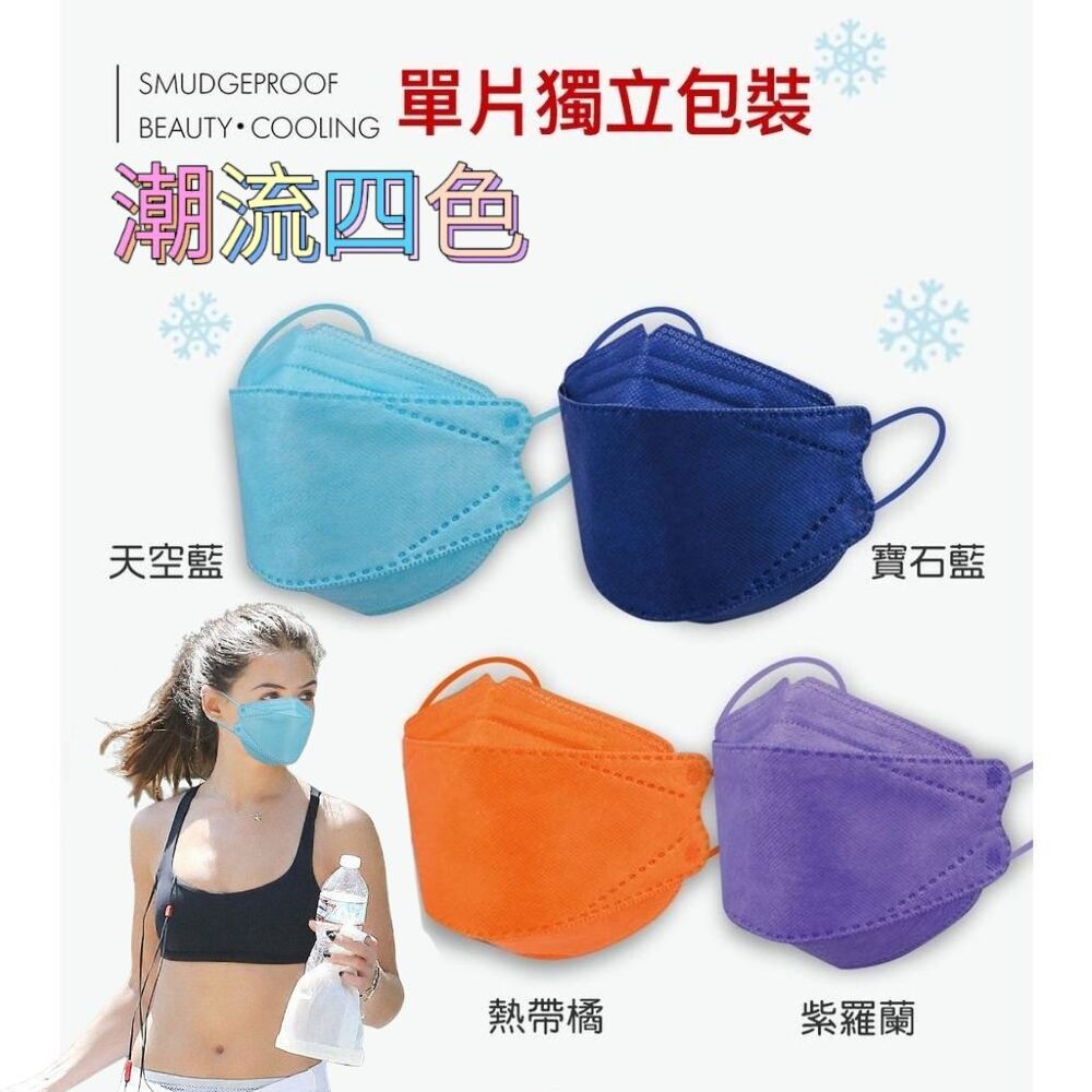 【COZY KF94】日本美搭款 涼感透氣立體防護口罩(非醫療)