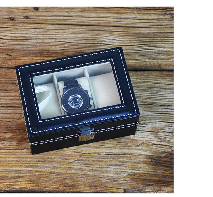 PU皮革手錶收納展示盒 
