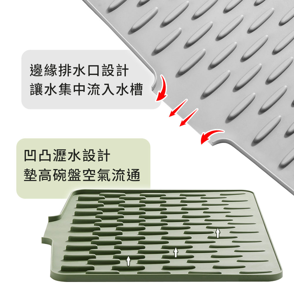 矽膠防燙隔熱瀝水墊