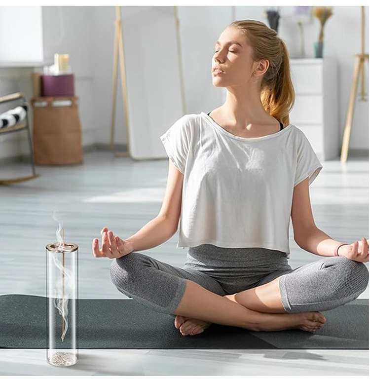 倒掛典雅金屬防塵香插  