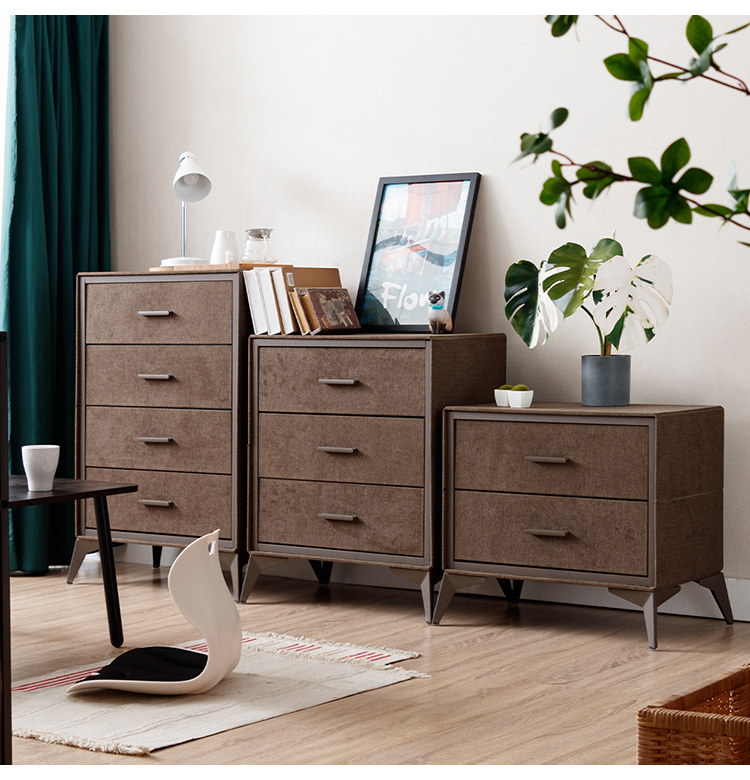 仿亞麻布紋二抽.三抽.四抽收納櫃