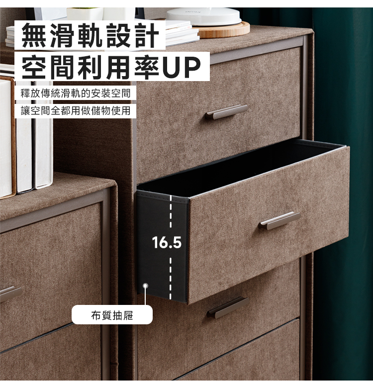 仿亞麻布紋二抽.三抽.四抽收納櫃