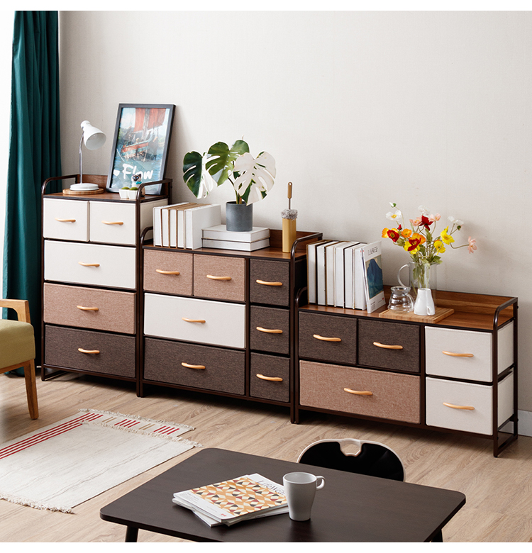 布藝摩卡(多款)收納櫃