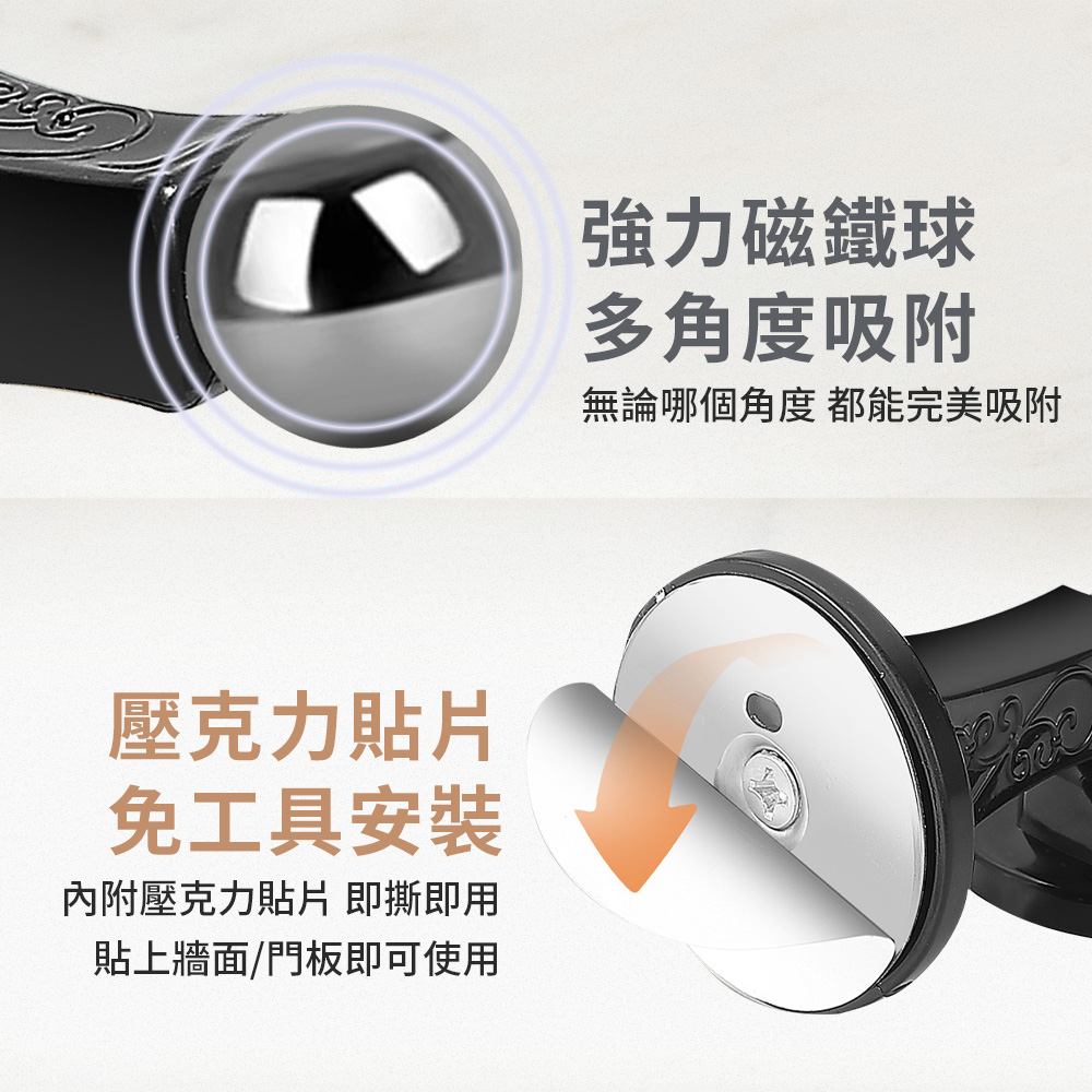 免打孔磁吸矽膠防撞門擋