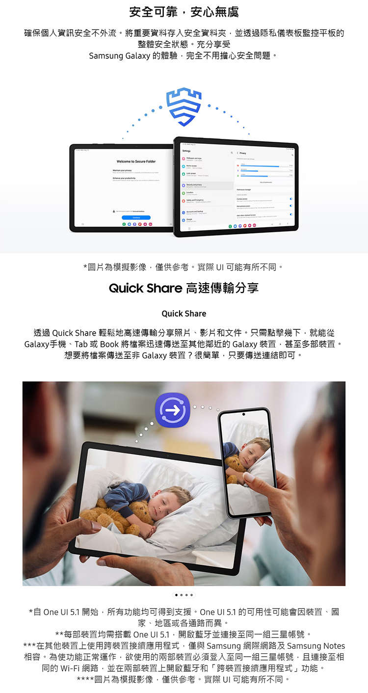 Samsung Galaxy Tab A9+ (4/64G) X210 WIFI 11吋平板