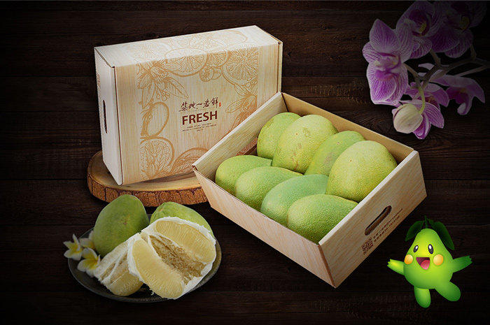 【築地一番鮮】65年以上金牌獎老欉花蓮小顆鶴岡文旦禮盒 