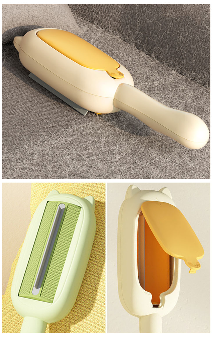 靜電寵物除毛器 共3色 除毛刷 寵物集毛刷 衣物除毛刷 雙面刷毛器 寵物黏毛器