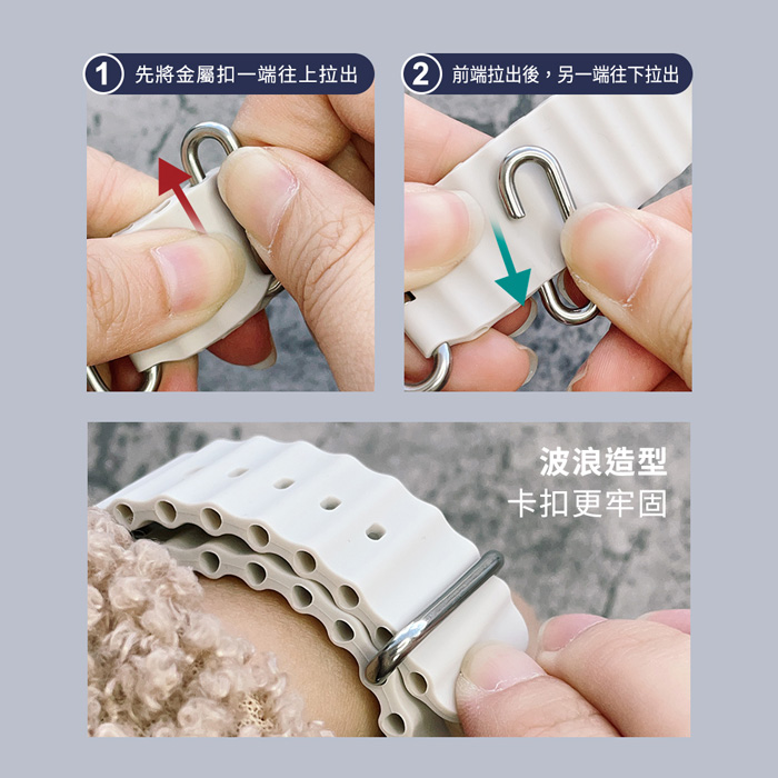 小米手環 8 pro/9 Pro專用 經典平紋皮革 矽膠波浪 不鏽鋼 米蘭磁吸 替換錶帶