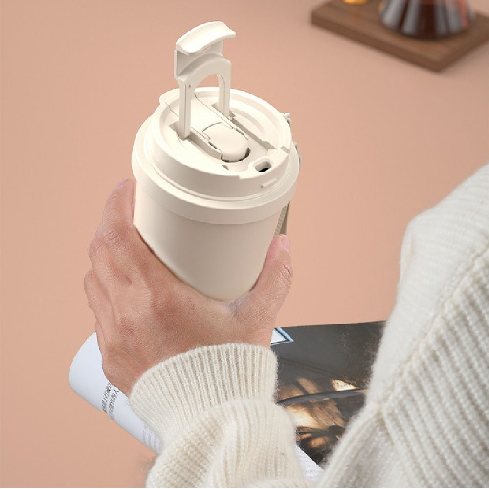 日式雙飲手提316不鏽鋼咖啡杯