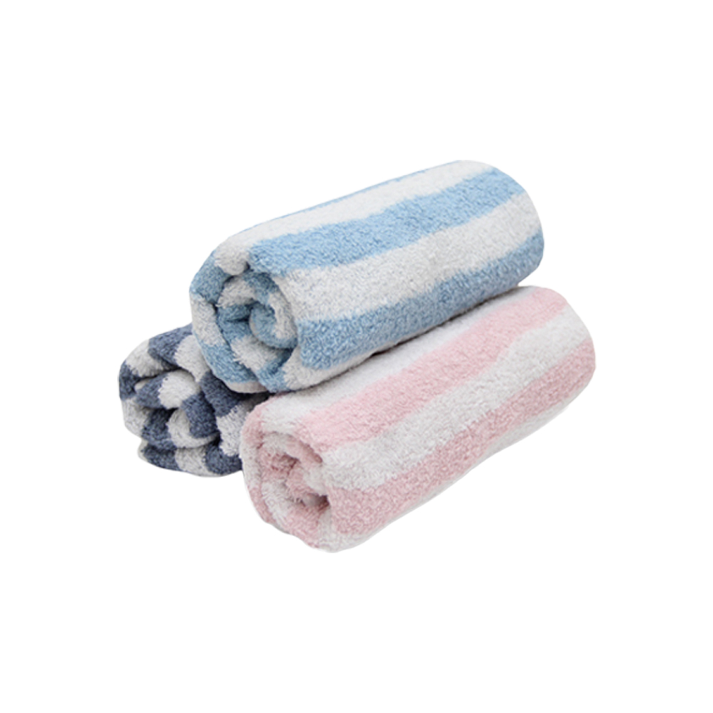 BVD 圓點 條紋 毛巾