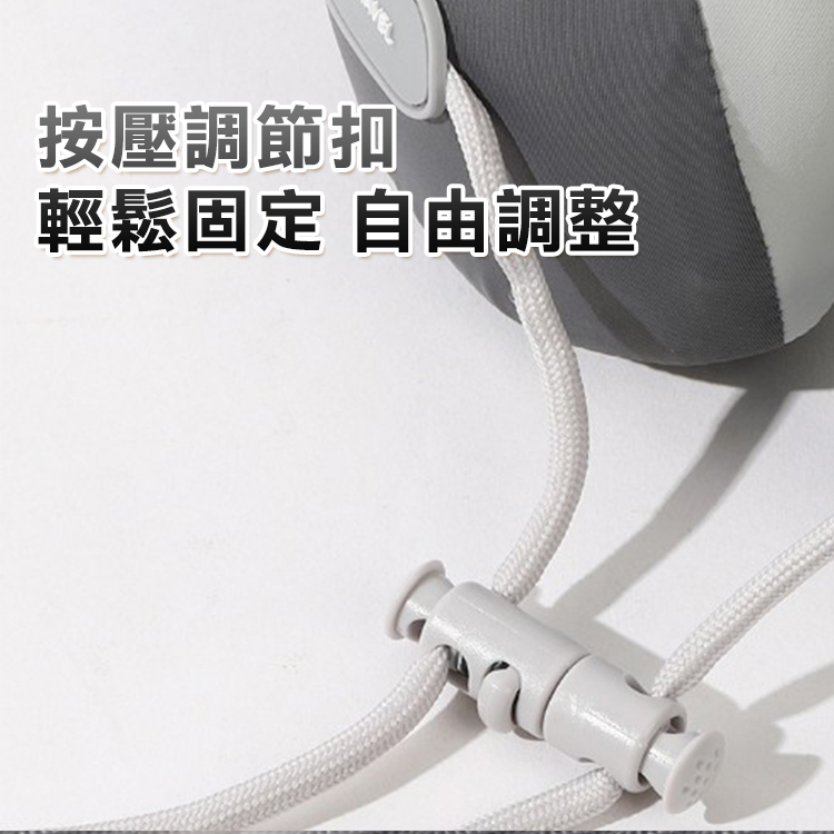 Pro2.0冰絲涼感雲朵透氣頸枕(附收納包)