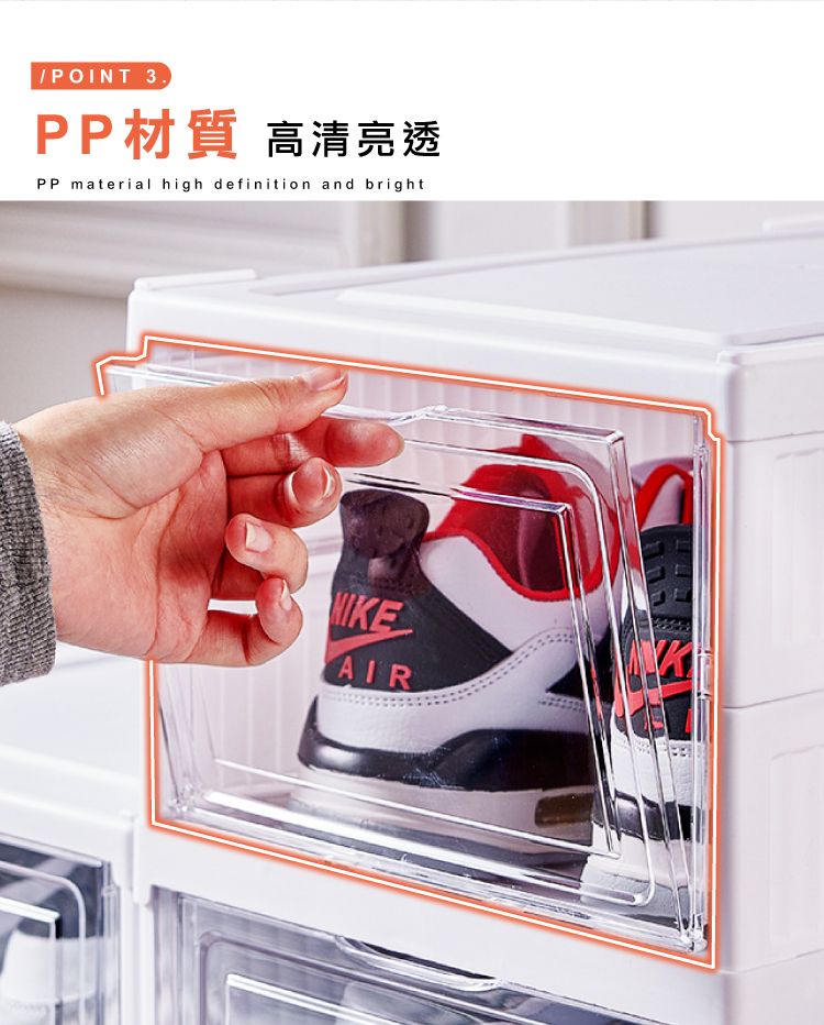 【ANDYMAY2】巴克免組裝條紋折疊收納盒(OH-Q108)