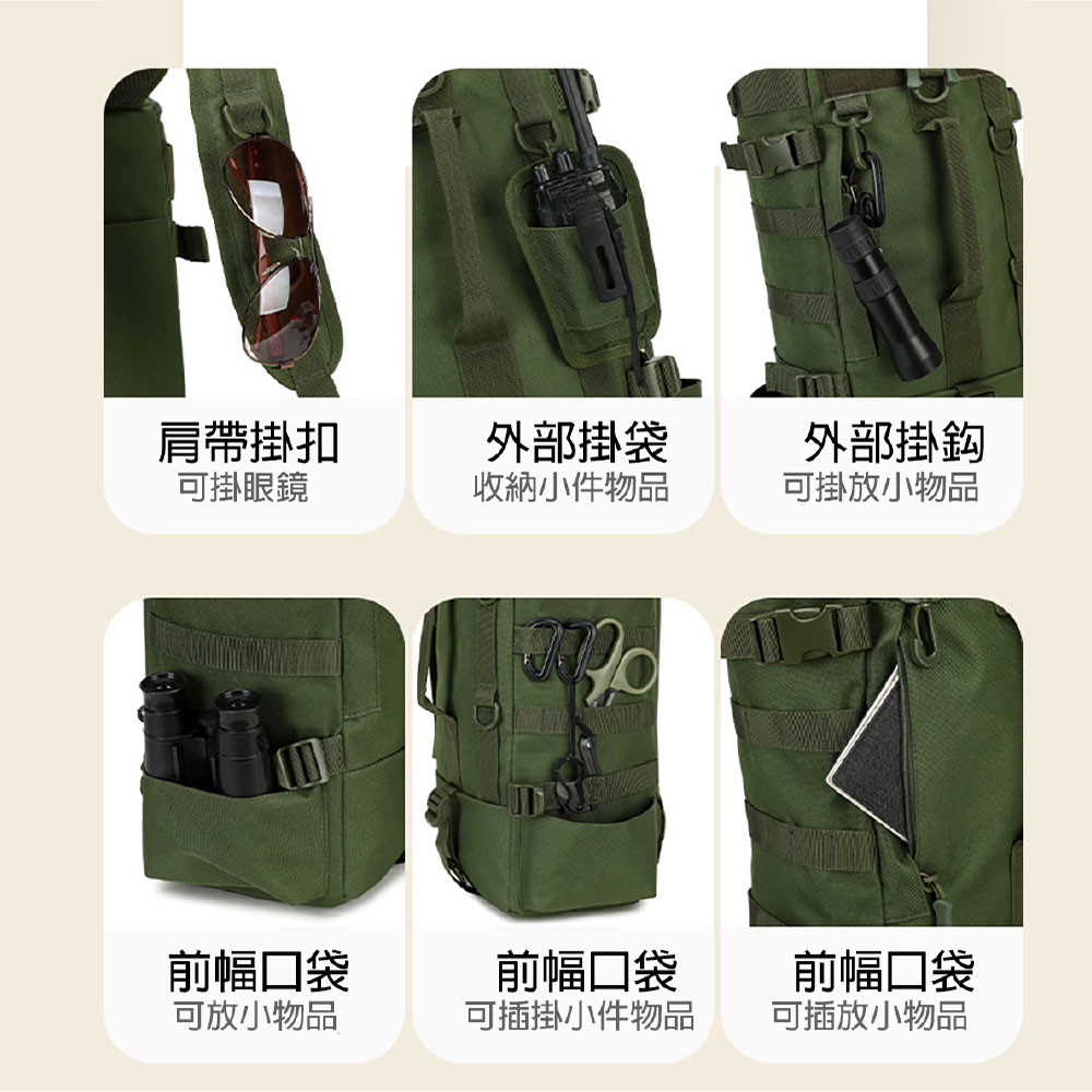 【JAR嚴選】戶外防水多功能雙肩背包