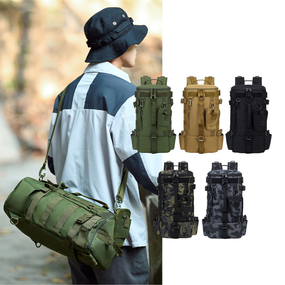 【JAR嚴選】戶外防水多功能雙肩背包