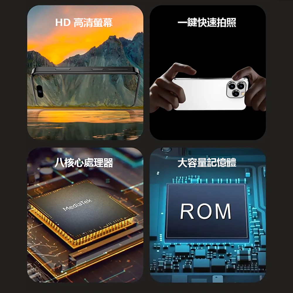 CCIT S17 ULTRA 4吋 4G/64G(八核心 800+2000萬素鏡頭 HD螢幕 超迷你手機)