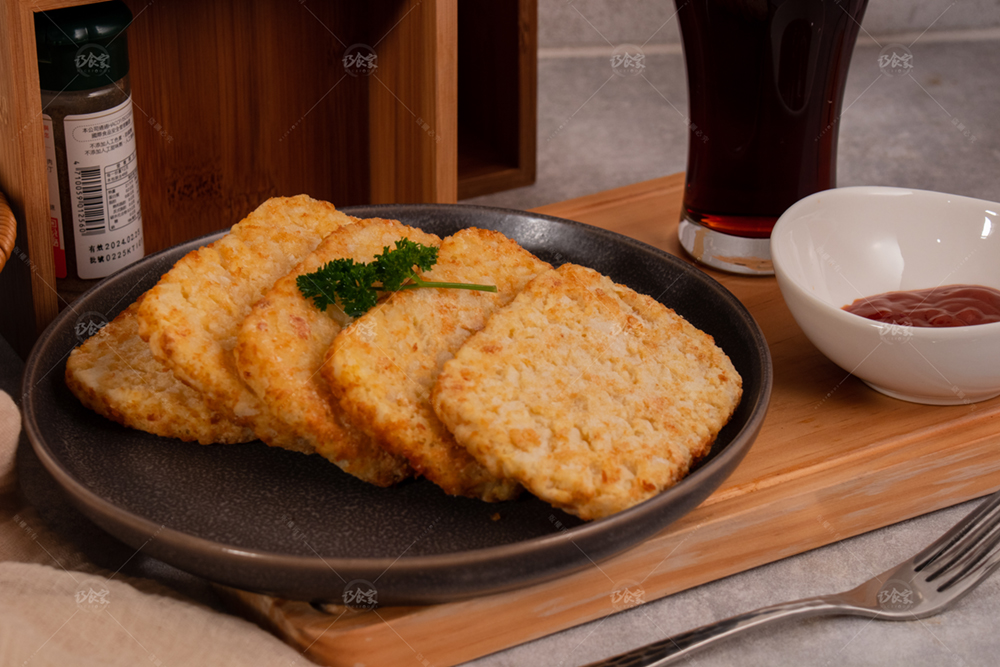 【巧食家】四角薯餅 640g/10片/盒 (6盒組)